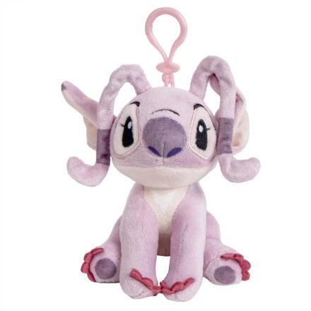 Lilo és Stitch A csillagkutya plüss figura akasztóval 3D 14 cm (Angel)