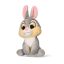 Disney Bambi Thumper 3D plišani lik s kukicom, ukras za torbu 13 cm