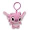 Disney Lilo i Stitch Pink 3D plišana figura s vješalicom, ukras za torbu 12 cm