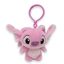 Disney Lilo i Stitch Pink 3D plišana figura s vješalicom, ukras za torbu 12 cm