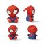 Spider-Man Red 3D plišana figura s kukom, ukras za torbu 13 cm