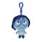 Disney Classics Sadness Disney Inside Out 3D pliš figura s kukom, ukras za torbu, 12 cm