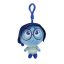 Disney Classics Sadness Disney Inside Out 3D pliš figura s kukom, ukras za torbu, 12 cm