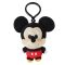 Disney Mickey Smile 3D plišana figura s kukicom, ukras za torbu 13 cm