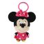 Disney Minnie Smile 3D plišana figura s kukom, ukras za torbu 13 cm
