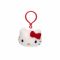 Hello Kitty Head 3D plišana figura s kukom, ukras za torbu 11 cm