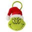 Grinch Green 3D plišana figura s kukom, ukras za torbu 14 cm
