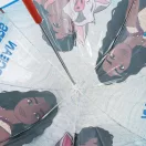 Disney Vaiana Ocean Sisters gyerek átlátszó esernyő Ø71 cm