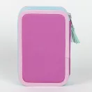 Gabina kućica za lutke Rainbow napunjena pernica s 3 razine