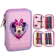 Disney Minnie Heart napunjena dvospratna pernica