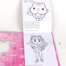 Gabina kućica za lutke Funny set bojanki s predloškom