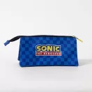 Sonic a sündisznó Sprint 3 rekeszes tolltartó 23 cm