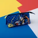 Sonic a sündisznó Sprint 3 rekeszes tolltartó 23 cm