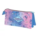 Disney Lilo és Stitch, A csillagkutya Galaxy 3 rekeszes tolltartó 23 cm