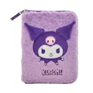 Hello Kitty Kuromi Purple plüss tolltartó töltött 2 emeletes