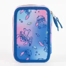 Disney Lilo és Stitch, A csillagkutya Galaxy tolltartó töltött 3 emeletes Giotto