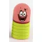 SpongyaBob Patrik 3D tolltartó 22 cm