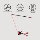 Disney Minnie Black štap za mačke, igračka za mačku