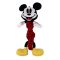 Disney Mickey Smile igračka za pse s užetom i zvukom 27 cm