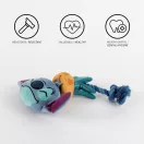Disney Lilo és Stitch, A csillagkutya Pineapple sípoló kötél kutyajáték 28 cm