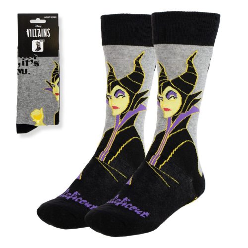 Disney Gonoszok hosszú szárú női zokni Demona 36/43