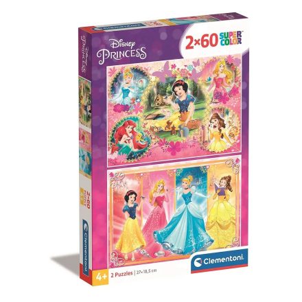 Disney Hercegnők puzzle 2x60 db-os (Doers)