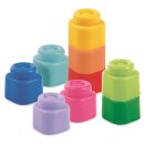 Šareno Clemmy mekani set građevinskih kocki 9 kom Clementoni