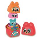 Színes Matrioska baba építőjáték szett Clementoni