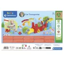 Vozilo Team Red Šareni ukrcajni transporter za igračke 2 u 1 Clementoni