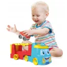 Vozilo Team Red Šareni ukrcajni transporter za igračke 2 u 1 Clementoni