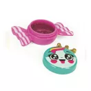 Crazy Chic Pink Stripe sjajilo za usne u obliku bombona Clementoni