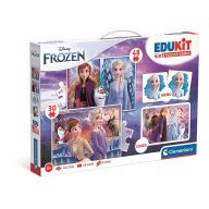   Disney Snježno kraljevstvo Seasons 4 u 1 set igara Clementoni