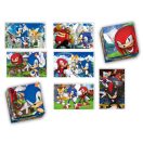 Sonic the Hedgehog Characters 4 u 1 kolekcija igara Clementoni