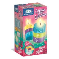 Šareno Glow Mates Set za izradu svijeća BFF Clementoni