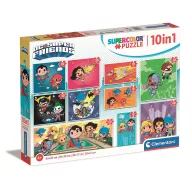 Liga pravde Idols DC Super Hero 10 u 1 puzzel Clementoni