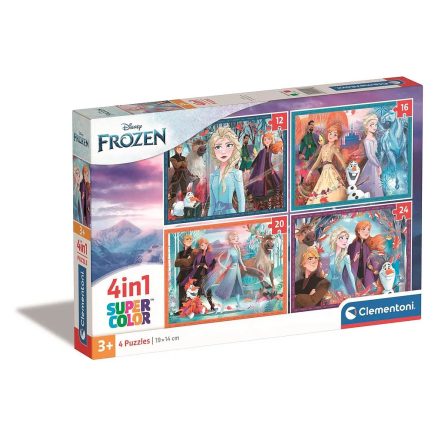 Disney Jégvarázs puzzle echoes 4 az 1-ben