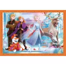 Disney Snježno kraljevstvo Echoes 4 u 1 puzzle Clementoni