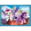 Moj mali poni Glitters 4 u 1 puzzle Clementoni