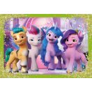 Moj mali poni Glitters 4 u 1 puzzle Clementoni