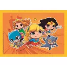 Liga pravde Mini-mates DC Super Hero 4 u 1 puzzle Clementoni
