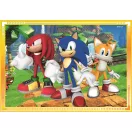Sonic the Hedgehog Save the Day 4 u 1-puzzle Clementoni