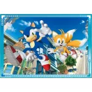 Sonic the Hedgehog Save the Day 4 u 1-puzzle Clementoni