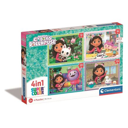 Gabi babaháza puzzle activities 4 az 1-ben