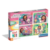 Gabina kućica za lutke Dreamy Clementoni 4 u 1 puzzle