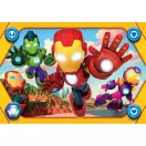 Osvetnici Hero Squad Iron Man i njegov super tim 104 kom maxi puzzle Clementoni