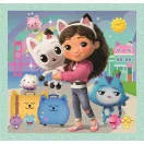 Gabina kućica za lutke Travel Clementoni puzzle 3x48 kom.