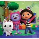 Gabina kućica za lutke Playland 3x48-dijelna Clementoni slagalica