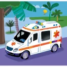 Vozilo Rescue 3x48 komada Clementoni puzzle