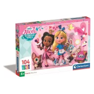   Alisa u zemlji čudesa Baking Disney Alice u Zemlji čudesa slastičarnica 104 komada puzzle Clementoni