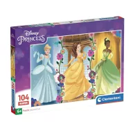 Disney Princeze Elegant 104-dijelni puzzle Clementoni